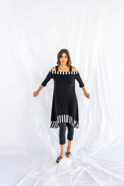 ELLi Tunika/Kleid / Viskose-Elasthan / 6045-15