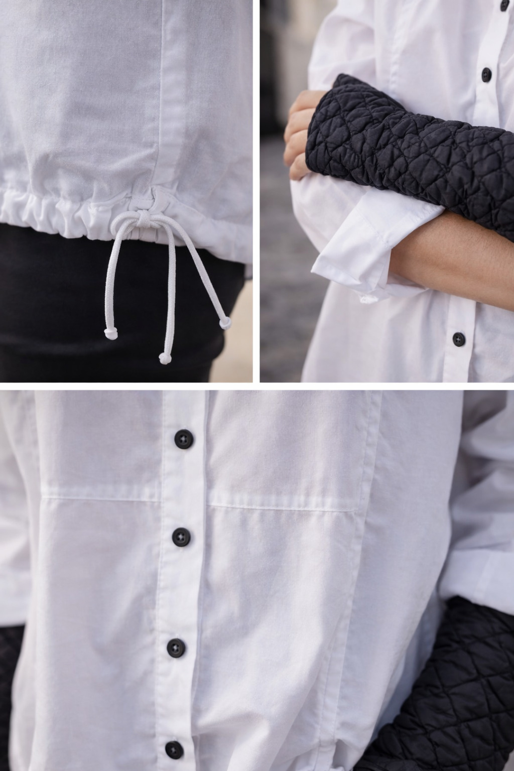 ELLi Bluse mit Tunnelzug / Baumwolle / 2036.11.242 – Bild 7