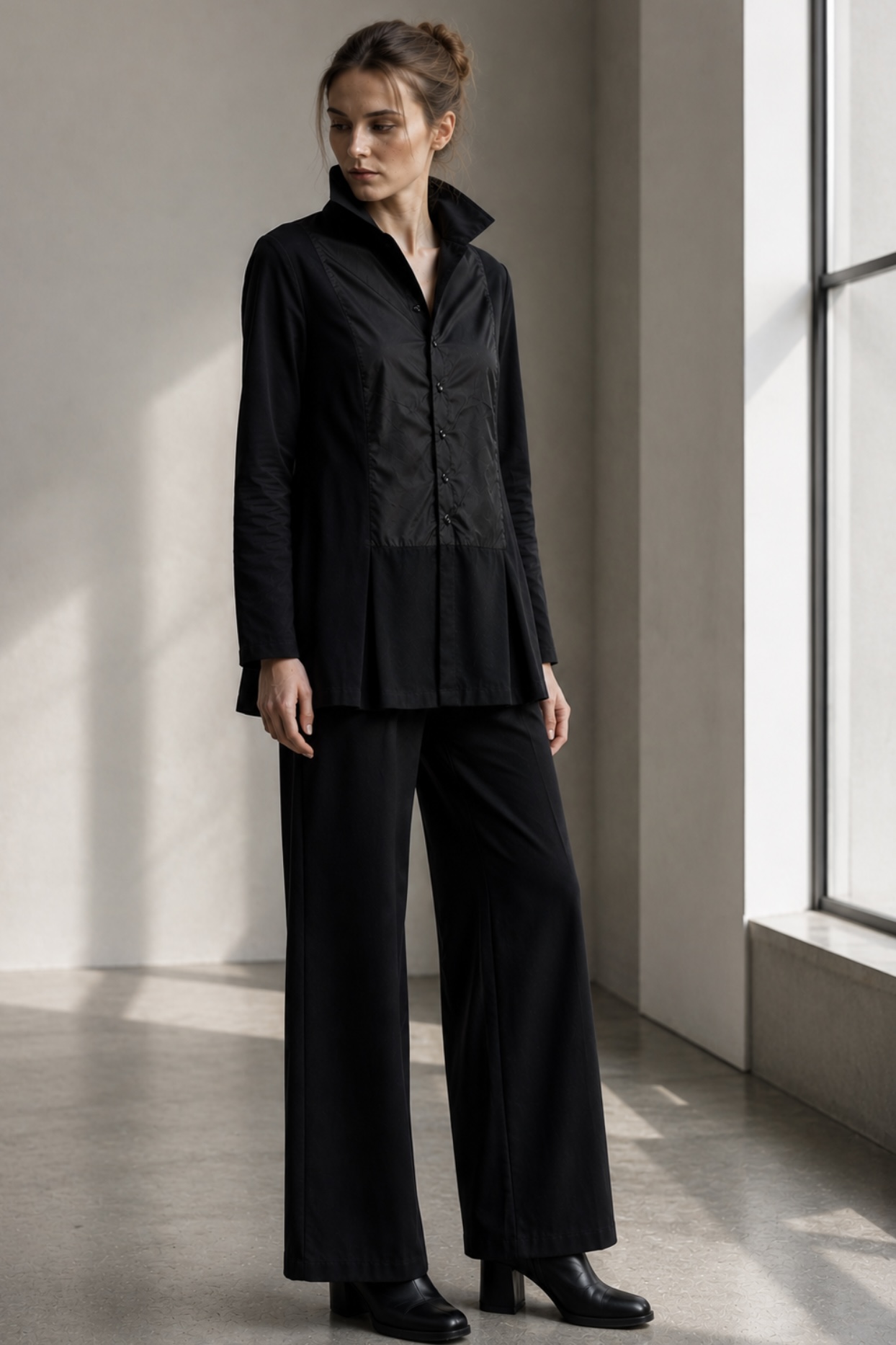 ELLi Blusen-Jacke / Technostretch mit Tafteinsatz – Bild 3