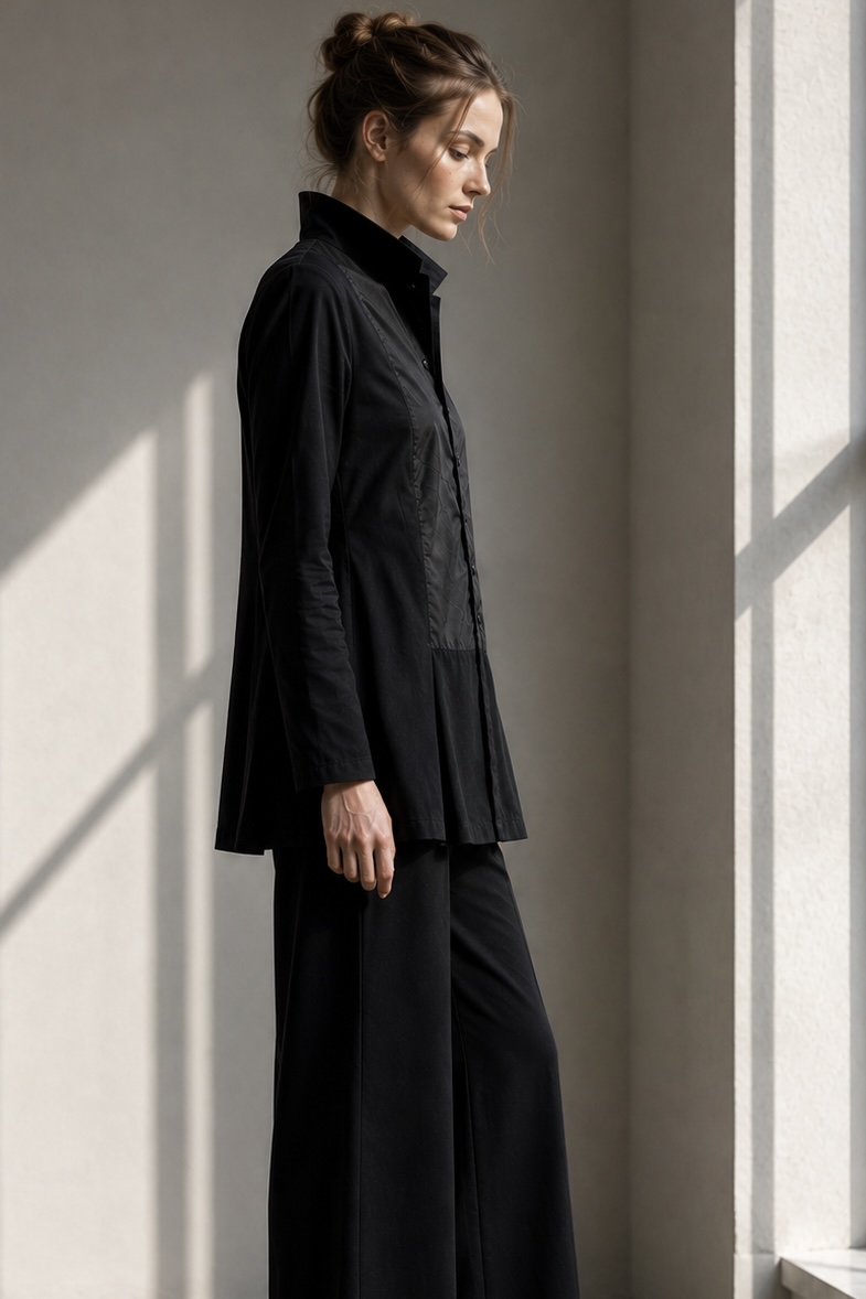 ELLi Blusen-Jacke / Technostretch mit Tafteinsatz – Bild 5