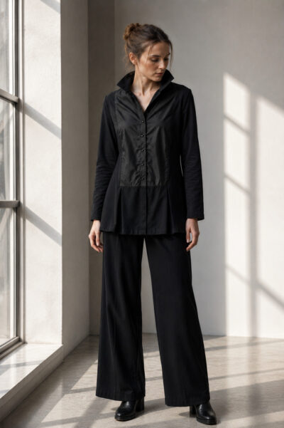 ELLi Blusen-Jacke / Technostretch mit Tafteinsatz