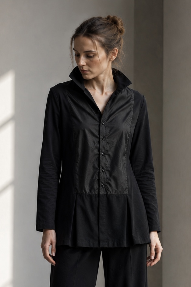 ELLi Blusen-Jacke / Technostretch mit Tafteinsatz – Bild 6