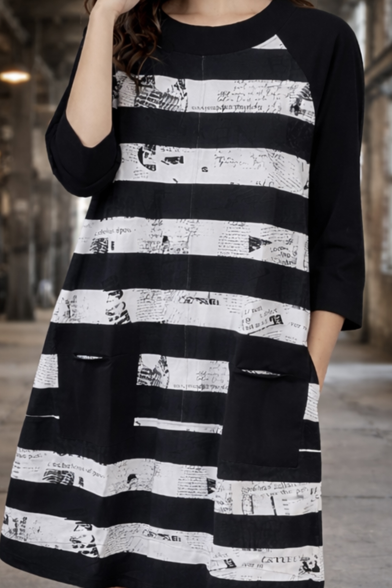 ELLi Kleid / Streifen / Viskose / 5008-15-261 – Bild 2