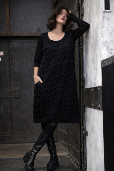 ELLi Kleid /Jersey-Cloque / 673.56.212