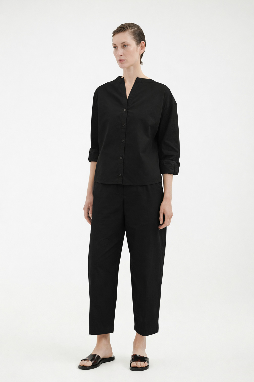 Annette Görtz Hose Pilu / technische Baumwollmischung / 40111