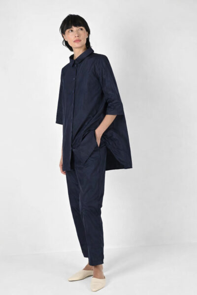 KATHARINA HOVMAN SOMMERBLUSE / TAFFETAS