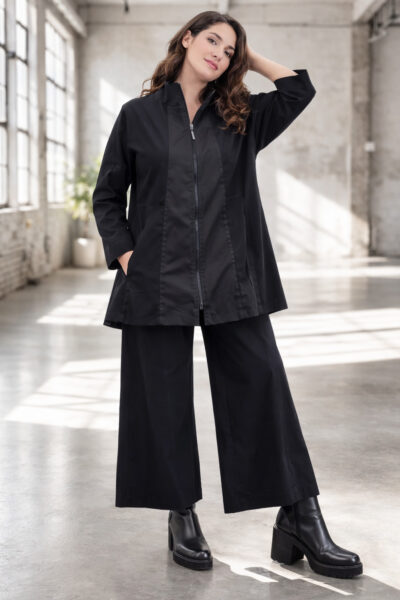 LAGOM Jacke / Technostretch-Taft / Reißverschluss