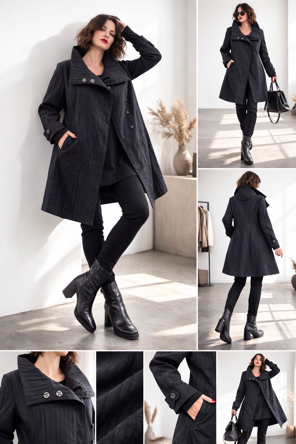 LAGOM Longjacke / Viskose – Bild 5