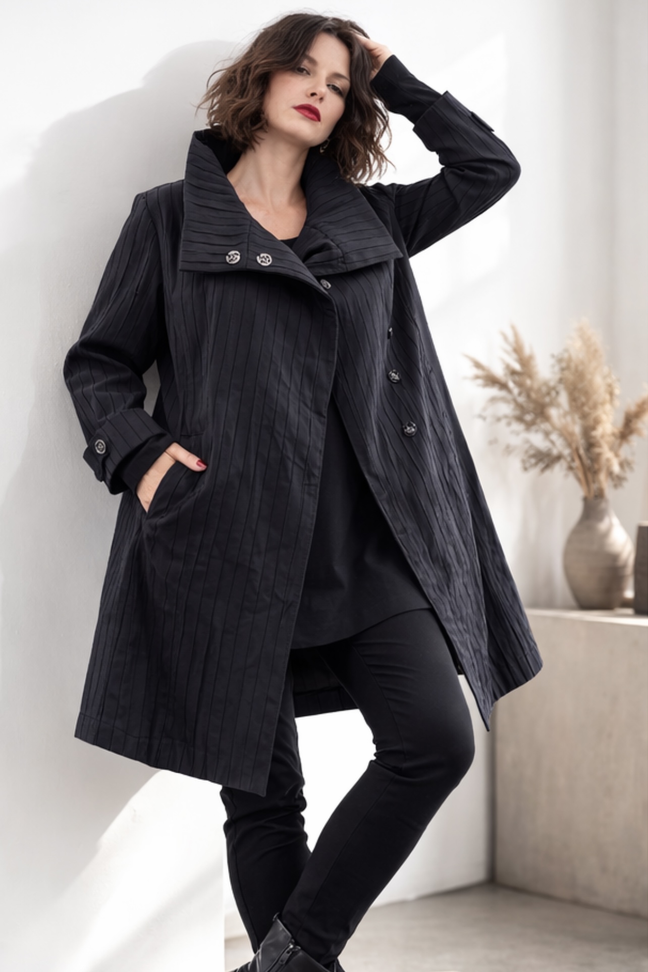 LAGOM Longjacke / Viskose – Bild 2