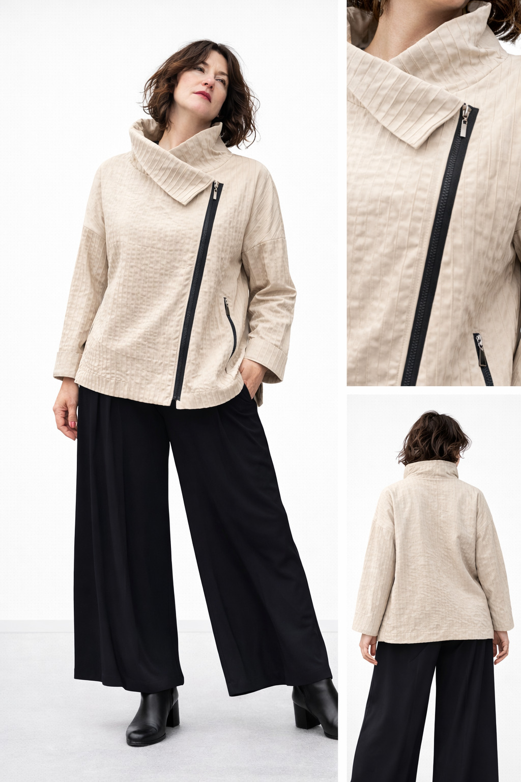 LAGOM Jacke kurz / Viskose – Bild 3