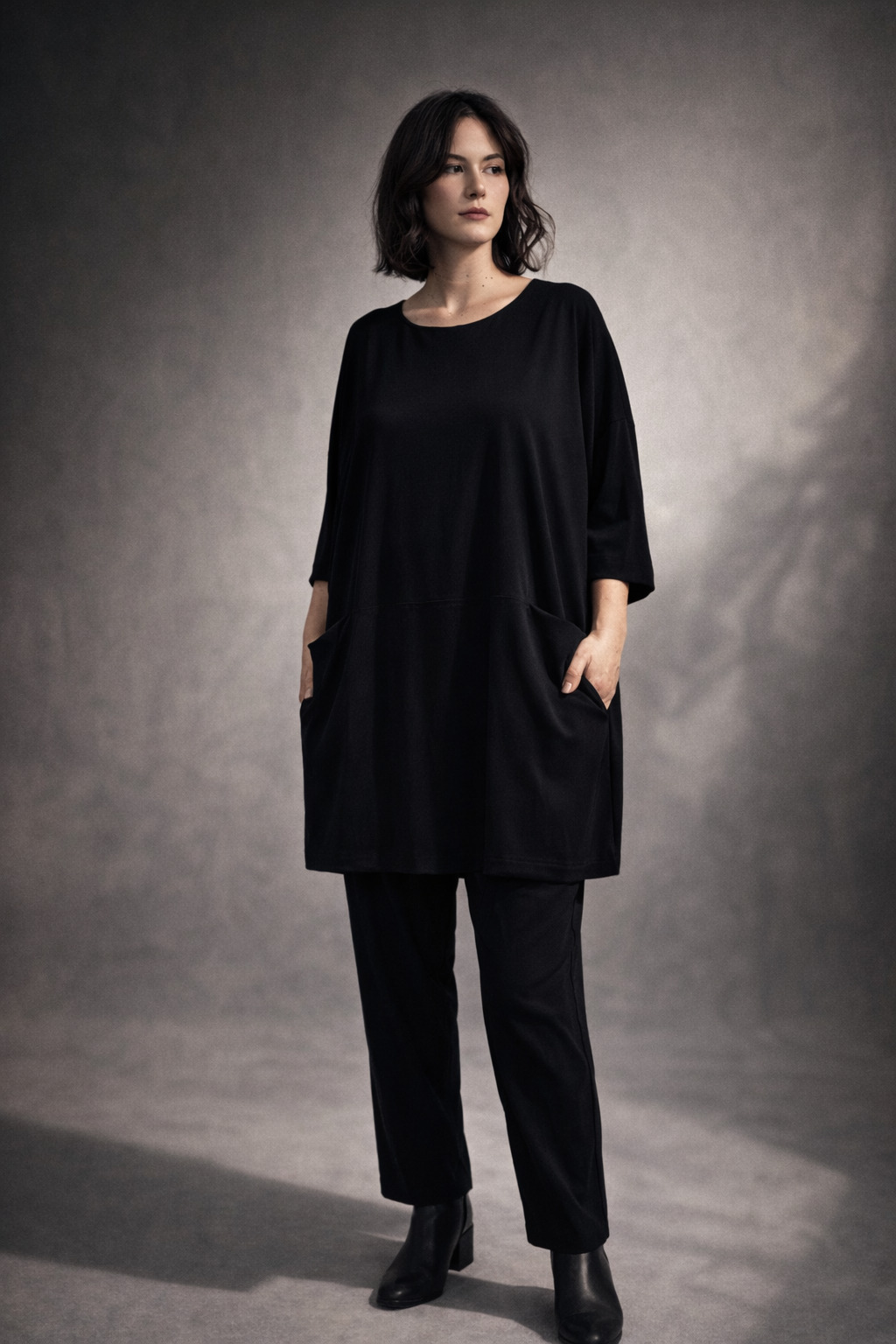 LAGOM Tunika/Bluse mit Taschen / Technostretch – Bild 4