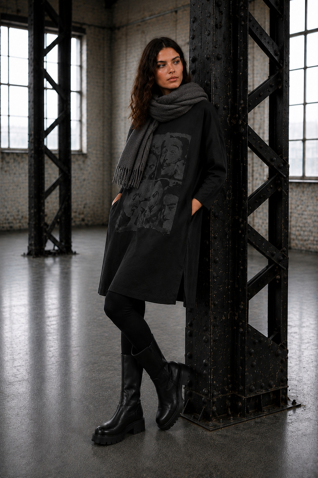 ELLi Bigshirt lang / Laser-Print / 113.9-15-262 – Bild 2
