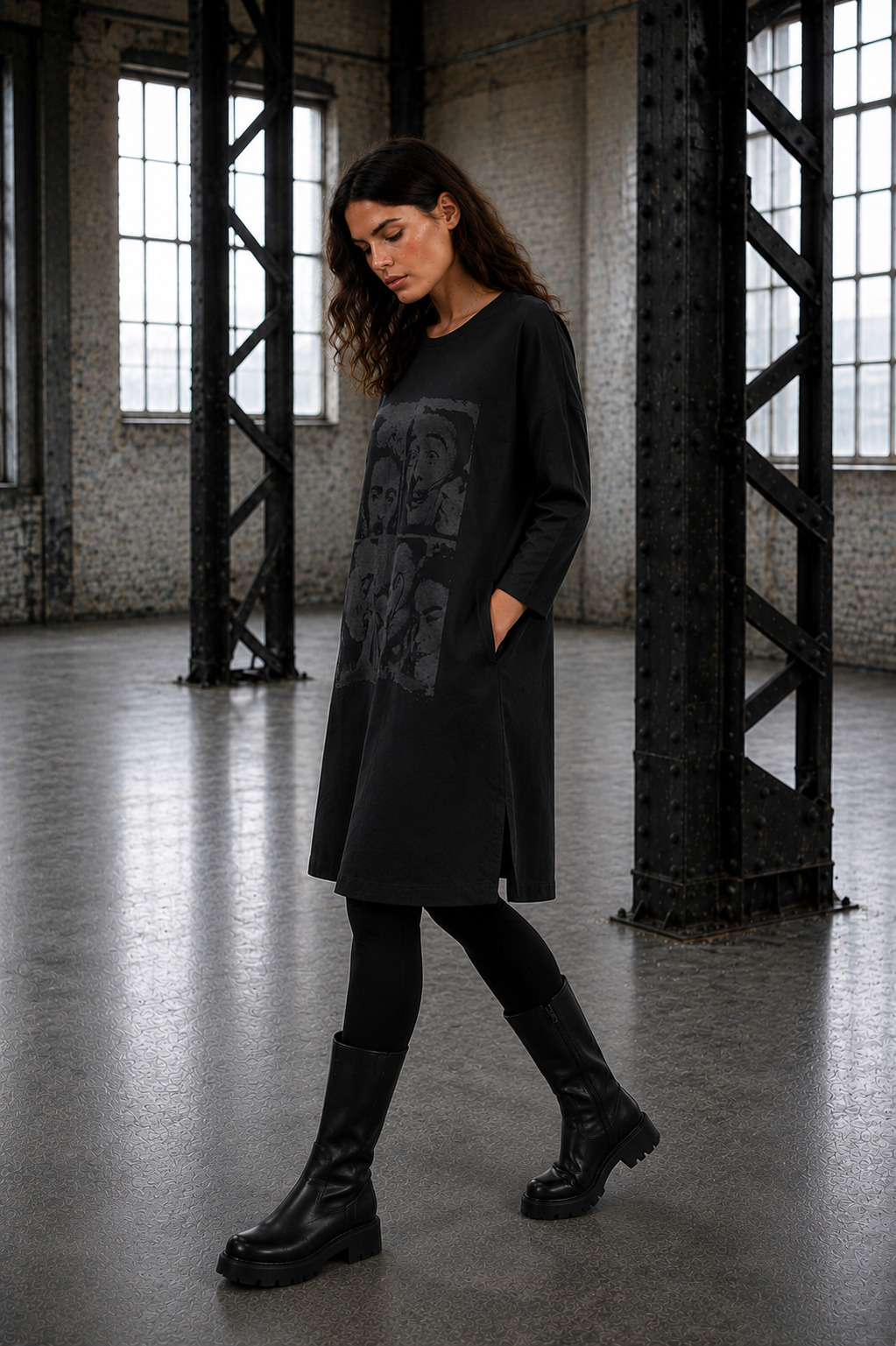 ELLi Bigshirt lang / Laser-Print / 113.9-15-262 – Bild 5