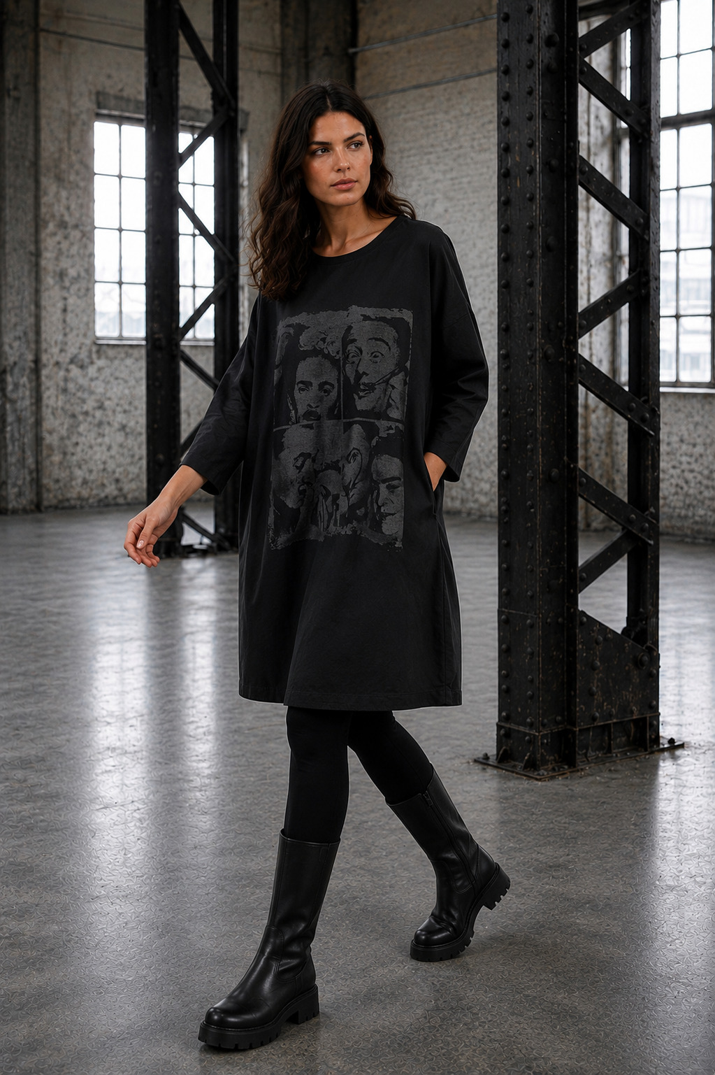 ELLi Bigshirt lang / Laser-Print / 113.9-15-262 – Bild 6