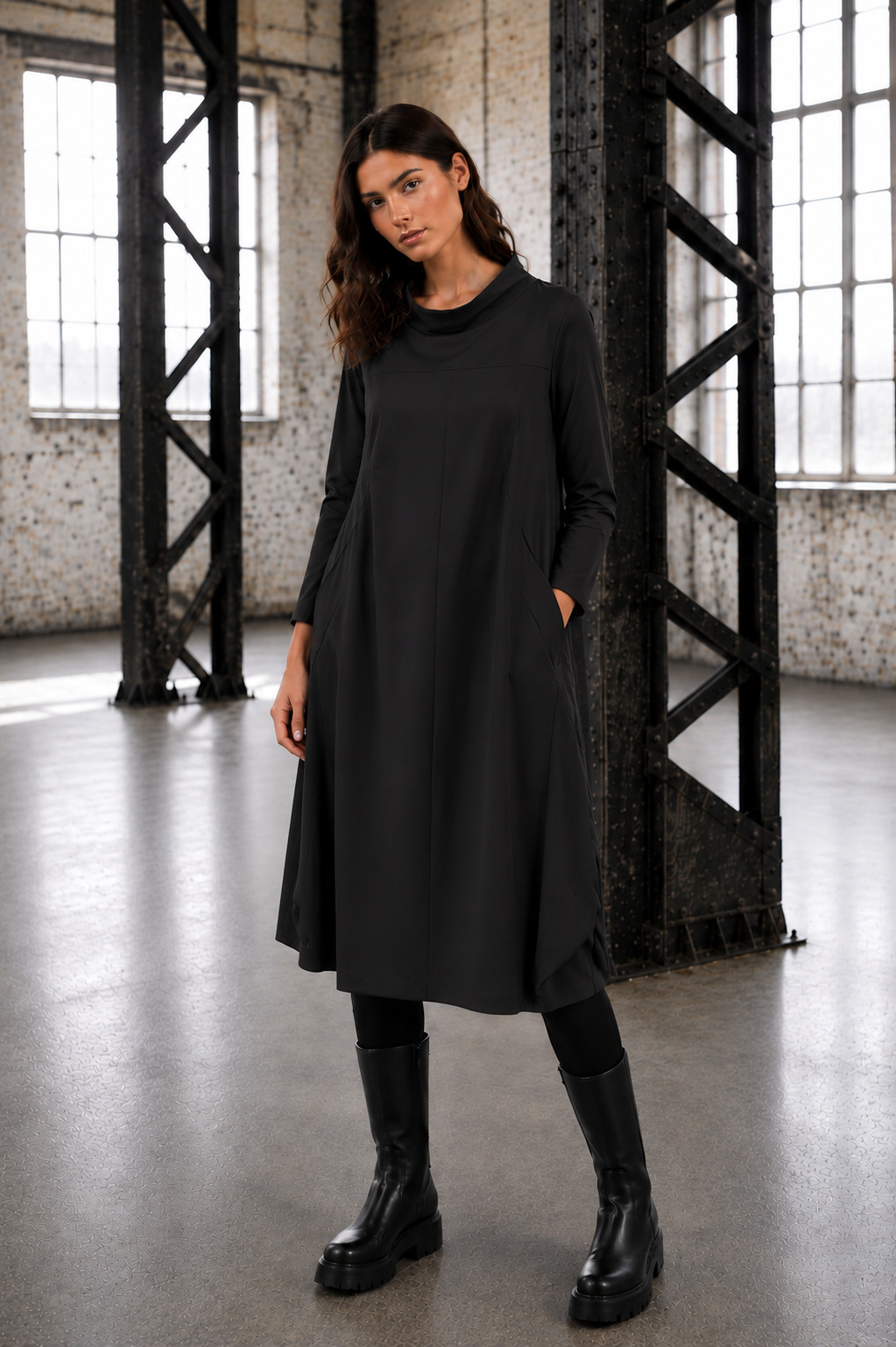 ELLi Kleid / A-Linie / Technostretch / 6072.10.262