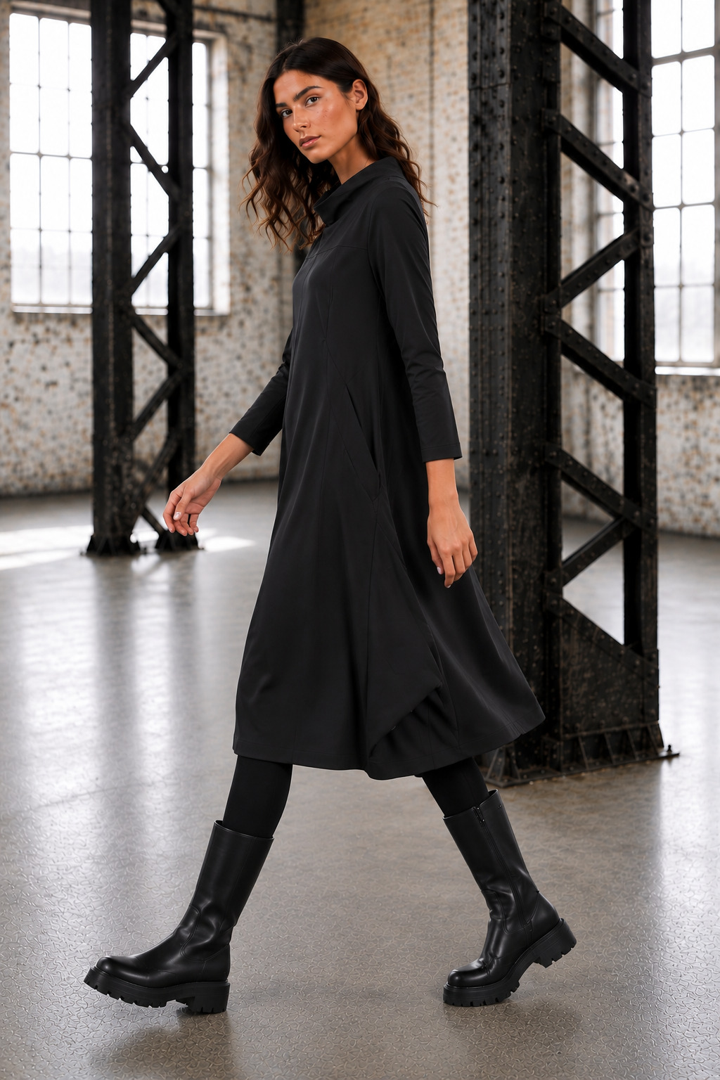 ELLi Kleid / A-Linie / Technostretch / 6072.10.262 – Bild 3