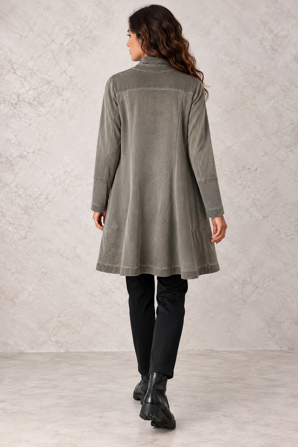ELLi Longjacke / Baumwolljersey – Bild 2