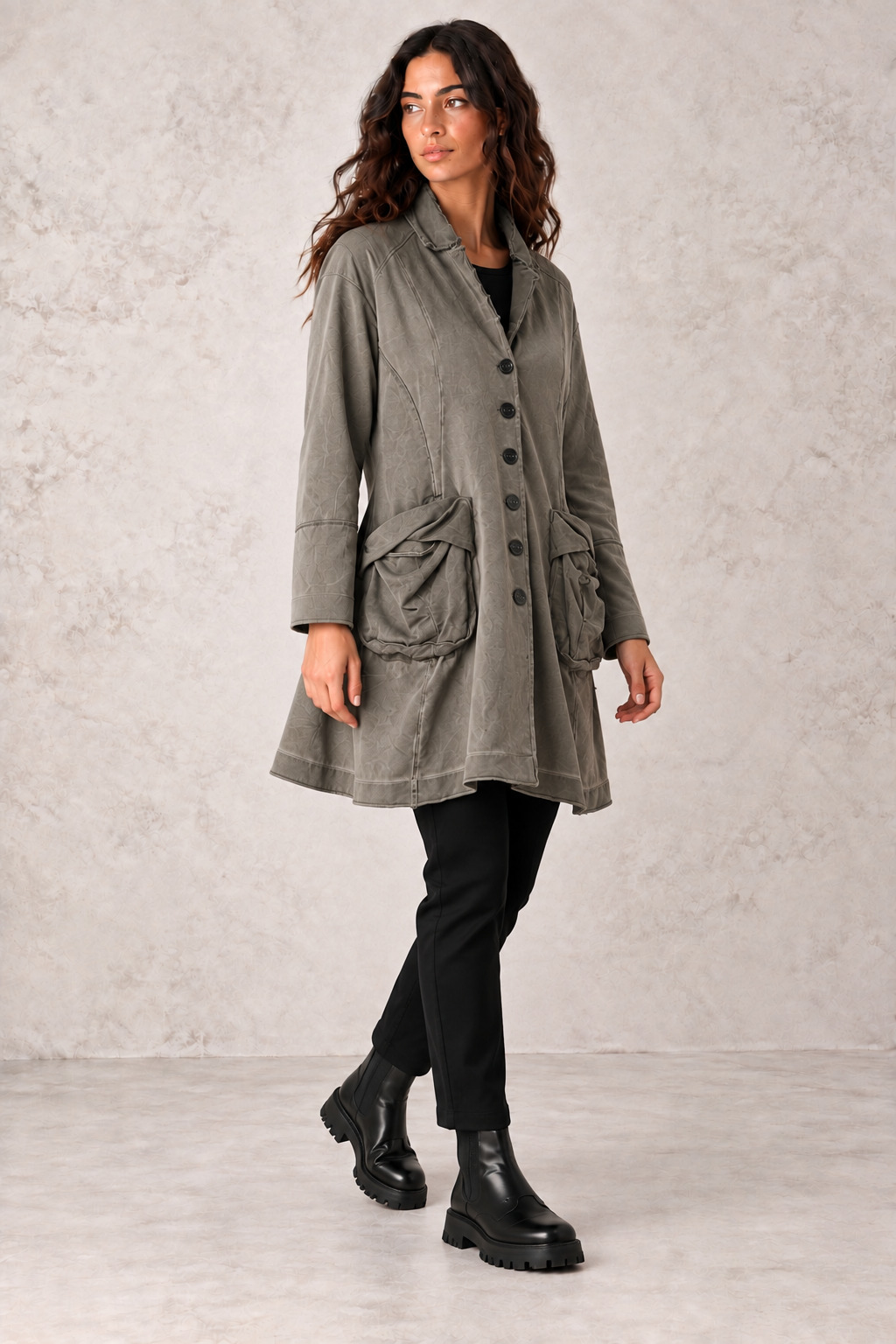 ELLi Longjacke / Baumwolljersey – Bild 4