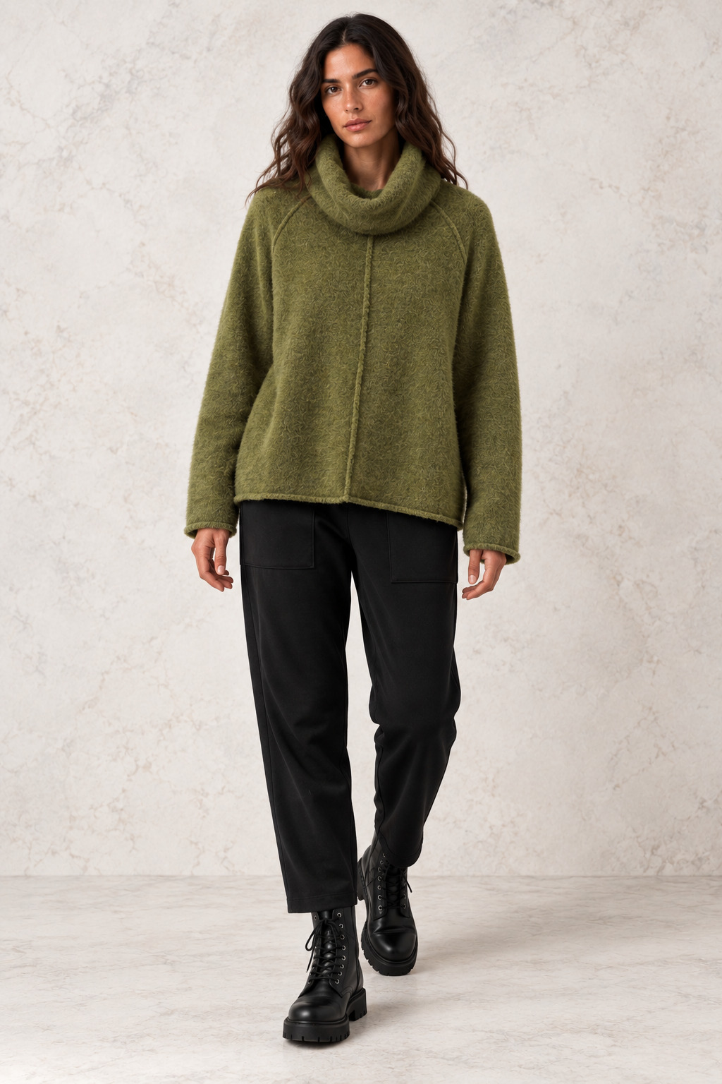 ELLi Pullover / Wolle-Alpaka – Bild 3