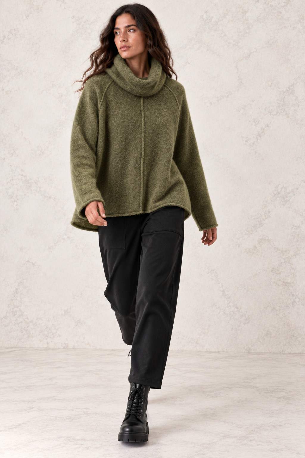 ELLi Pullover / Wolle-Alpaka – Bild 4