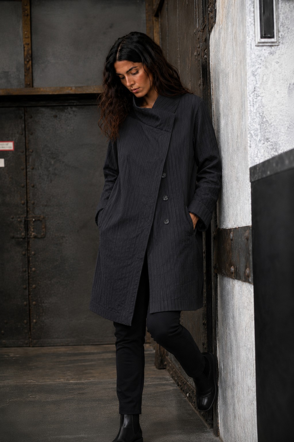 LAGOM Longjacke / Viskose