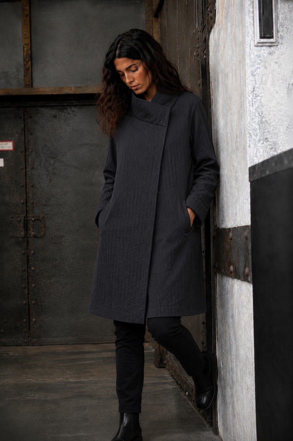 LAGOM Longjacke / Viskose – Bild 6