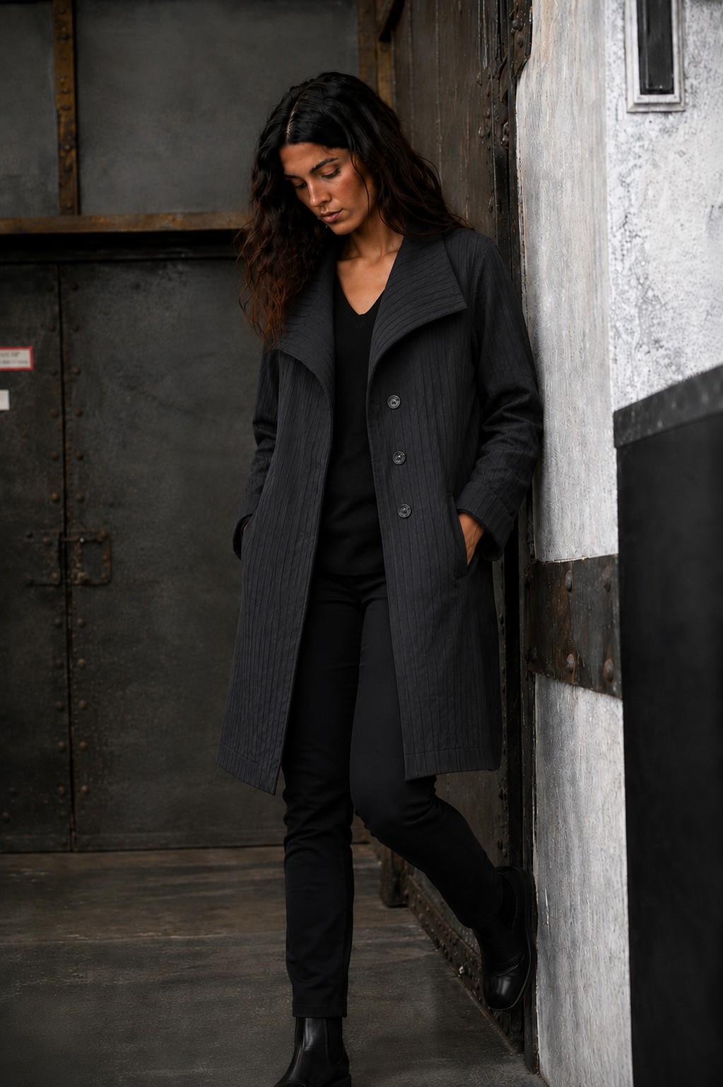 LAGOM Longjacke / Viskose – Bild 5