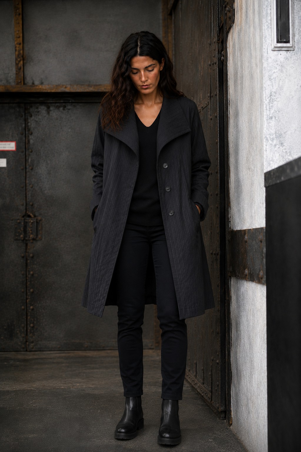 LAGOM Longjacke / Viskose – Bild 4