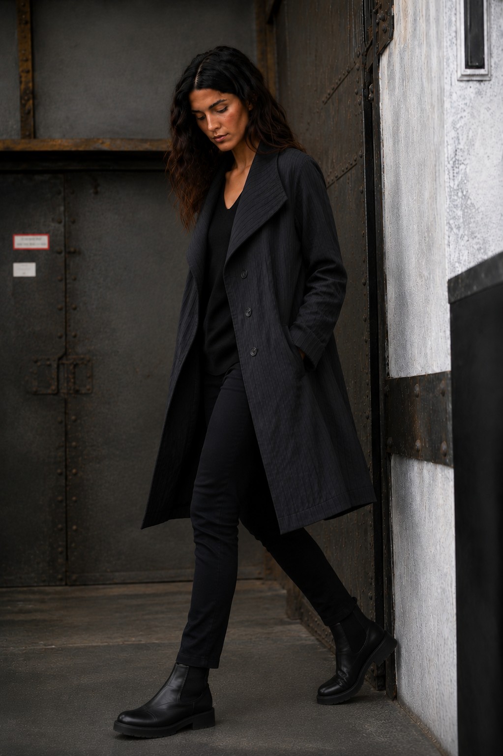 LAGOM Longjacke / Viskose – Bild 3