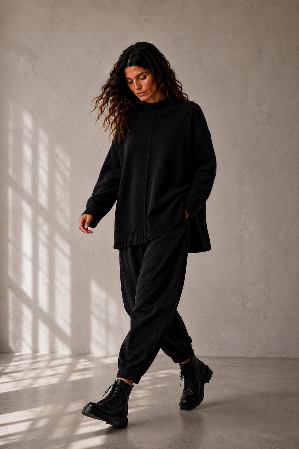 Lagom Pullover 203-30 / Alpaka-Woll-Mischung – Bild 4