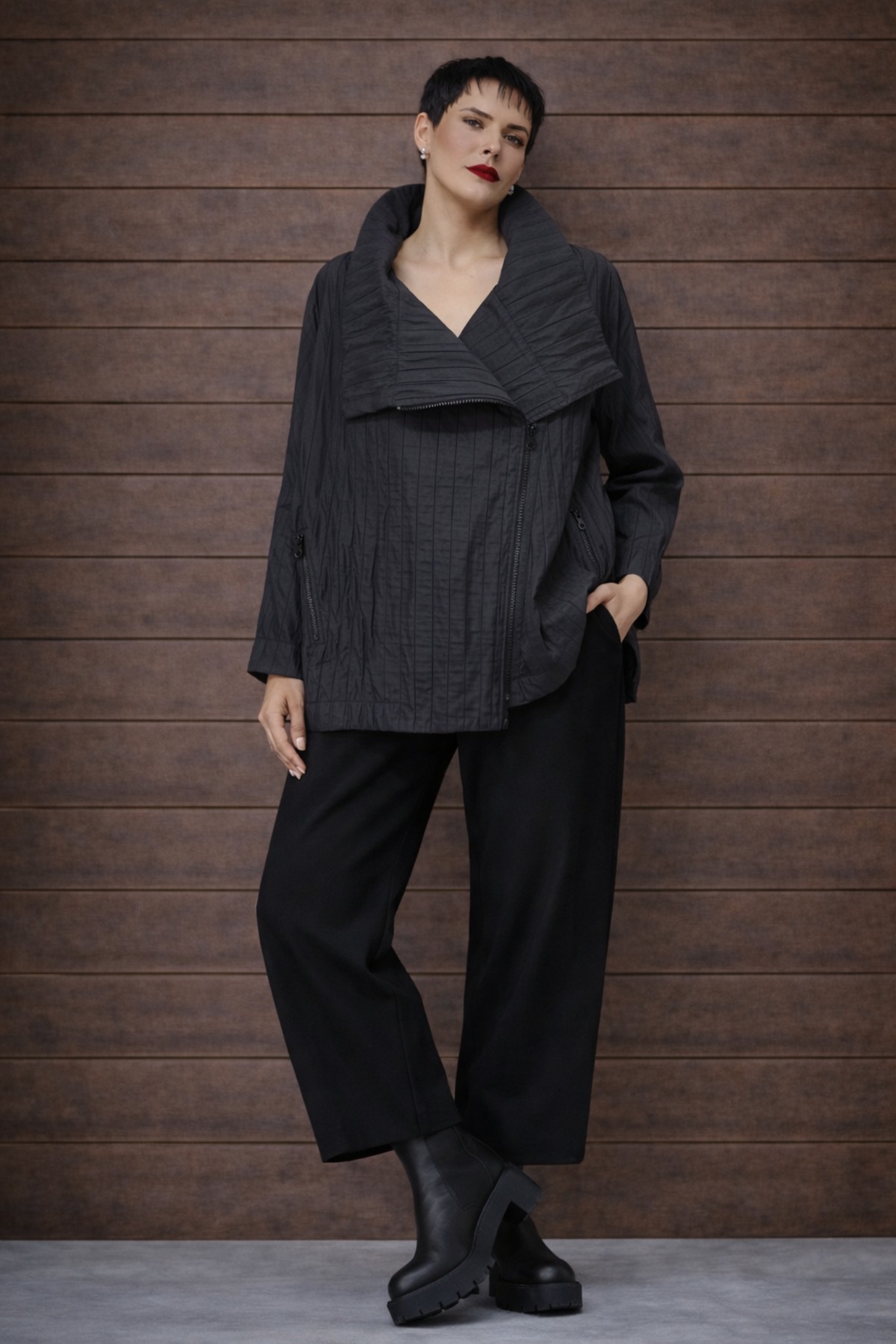 LAGOM Jacke kurz / Viskose – Bild 4