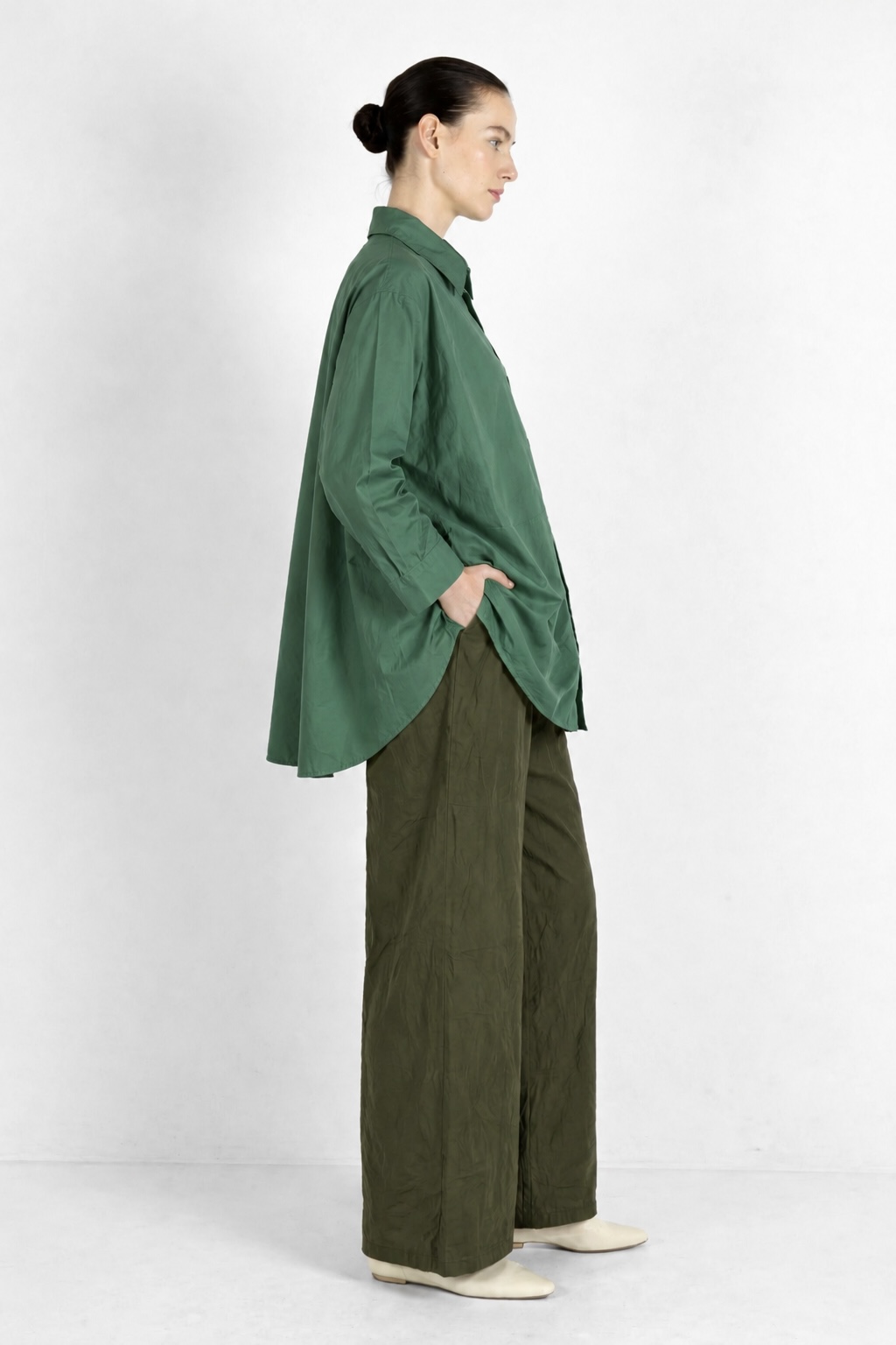 KATHARINA HOVMAN BIG BLOUSE / Taffeta – Bild 2