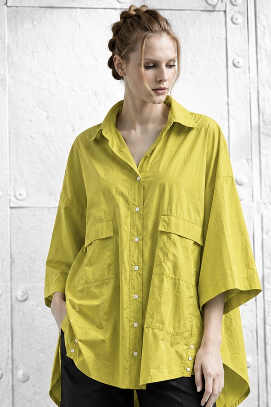ELLi Bluse / Mikrofaser-Taft – Bild 2