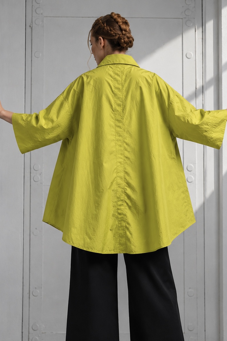 ELLi Bluse / Mikrofaser-Taft – Bild 4