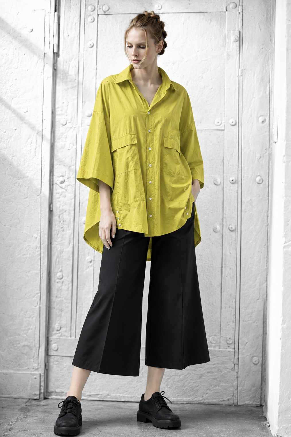 ELLi Bluse / Mikrofaser-Taft – Bild 3