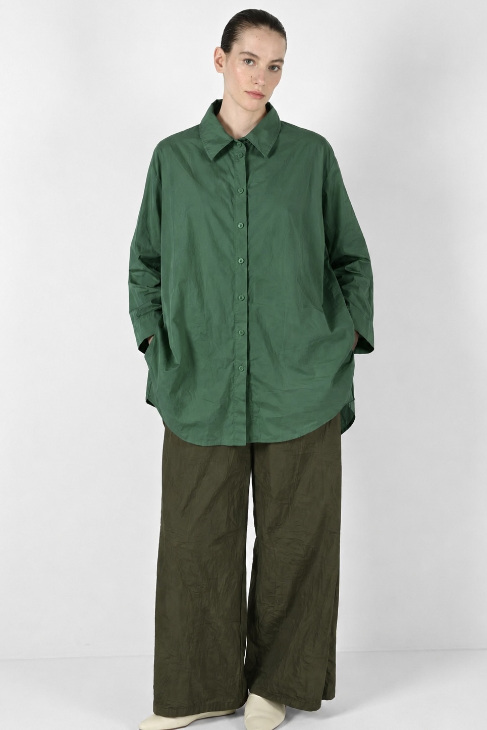 KATHARINA HOVMAN BIG BLOUSE / Taffeta